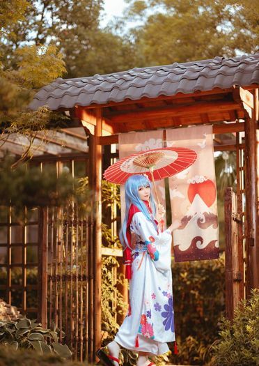 战舰少女R COS 吹雪 cosplay