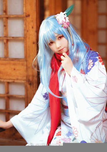 战舰少女R COS 吹雪 cosplay