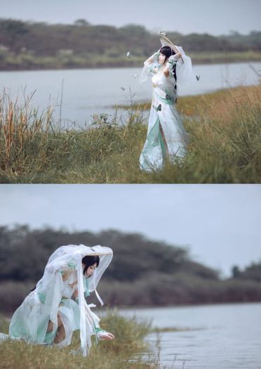 逆水寒 素问 游戏 御姐 cosplay