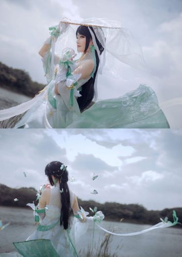 逆水寒 素问 游戏 御姐 cosplay