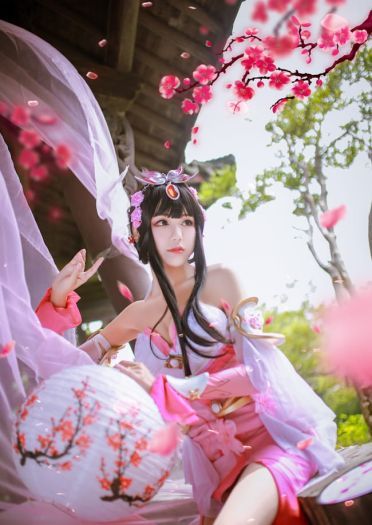 王者荣耀 御姐 甄姬 cosplay