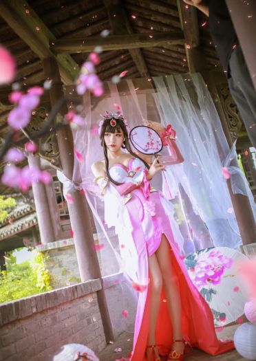 王者荣耀 御姐 甄姬 cosplay