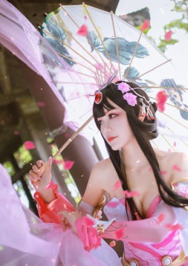 王者荣耀 御姐 甄姬 cosplay