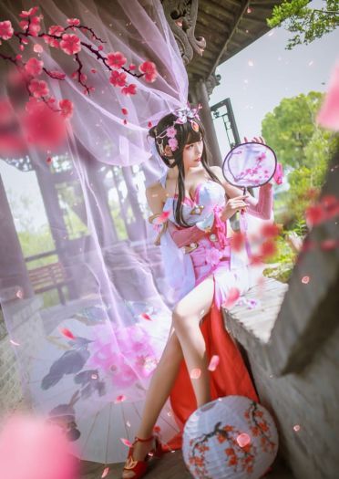 王者荣耀 御姐 甄姬 cosplay