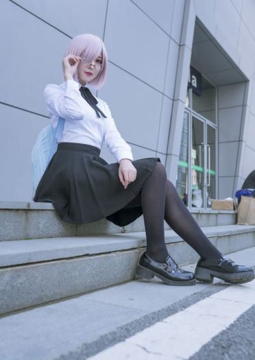Fate 马修 黑丝 学妹 cosplay