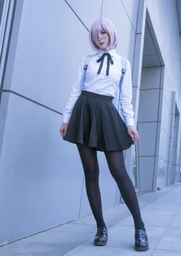Fate 马修 黑丝 学妹 cosplay
