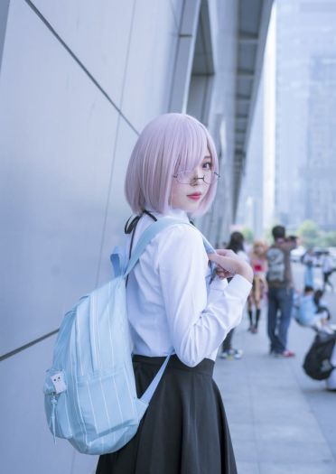 Fate 马修 黑丝 学妹 cosplay