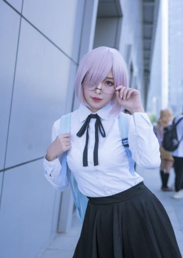 Fate 马修 黑丝 学妹 cosplay