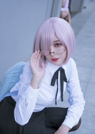Fate 马修 黑丝 学妹 cosplay