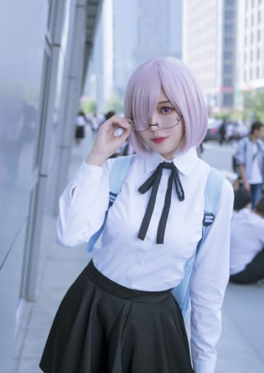 Fate 马修 黑丝 学妹 cosplay