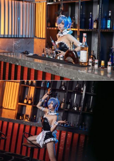 Re:从零开始的异世界生活 蕾姆 兔女郎 cosplay