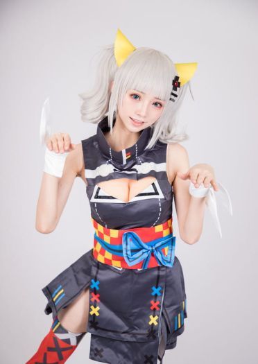 辉夜月 luna 表情包 cosplay