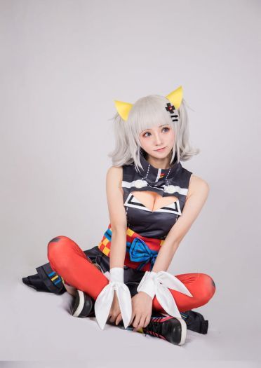 辉夜月 luna 表情包 cosplay