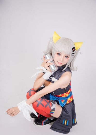 辉夜月 luna 表情包 cosplay