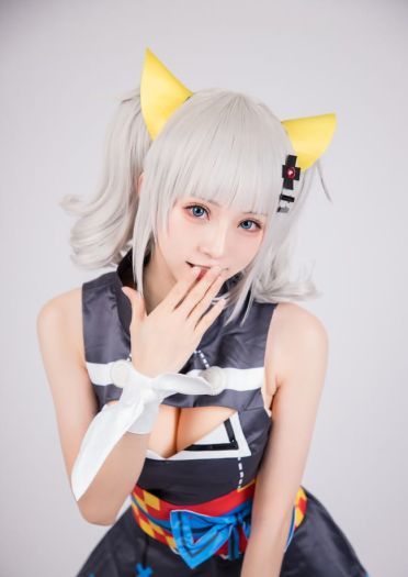 辉夜月 luna 表情包 cosplay