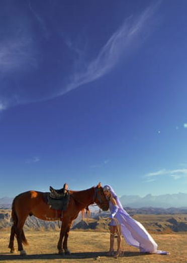 Fate/Grand Order 黑皮 阿提拉 旅拍 cosplay