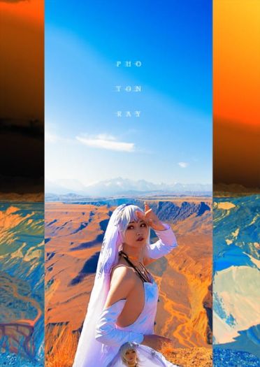 Fate/Grand Order 黑皮 阿提拉 旅拍 cosplay