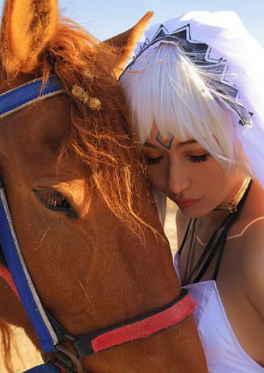 Fate/Grand Order 黑皮 阿提拉 旅拍 cosplay