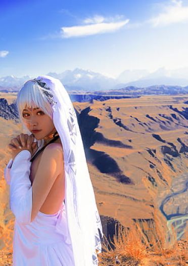 Fate/Grand Order 黑皮 阿提拉 旅拍 cosplay