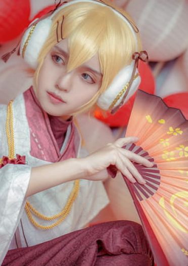 VOCALOID 镜音双子 萌妹 正太 cosplay