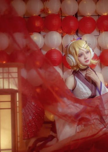 VOCALOID 镜音双子 萌妹 正太 cosplay