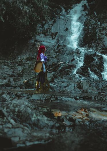 王者荣耀 御姐 长腿 伽罗 cosplay