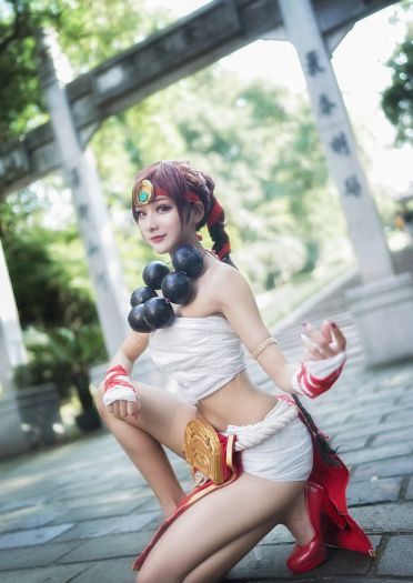 英雄联盟 盲森 性转 高跟鞋 cosplay