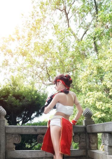 英雄联盟 盲森 性转 高跟鞋 cosplay