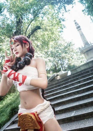 英雄联盟 盲森 性转 高跟鞋 cosplay