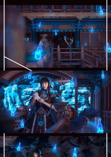 奇迹暖暖 幽冥仙主 cosplay