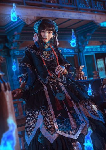 奇迹暖暖 幽冥仙主 cosplay