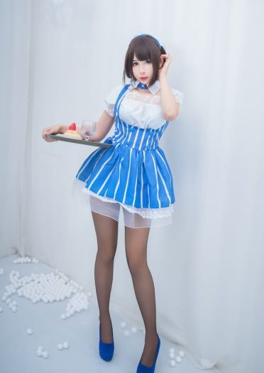 路人女主的养成方法 黑丝 女仆 cosplay