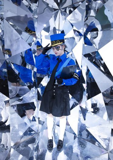 女神异闻录5 白丝 双子 制服 cosplay