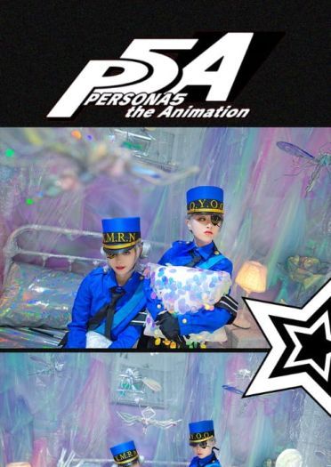 女神异闻录5 白丝 双子 制服 cosplay