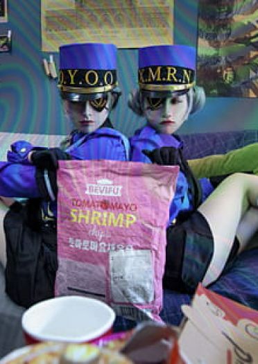 女神异闻录5 白丝 双子 制服 cosplay