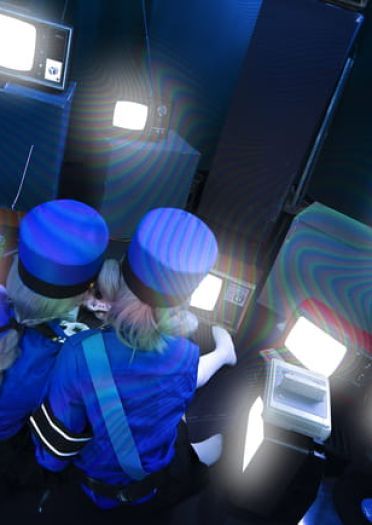 女神异闻录5 白丝 双子 制服 cosplay