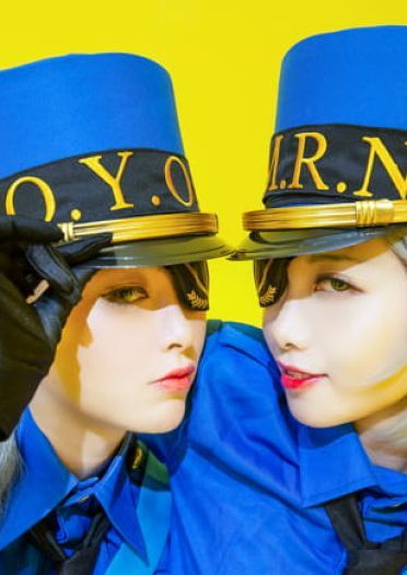 女神异闻录5 白丝 双子 制服 cosplay