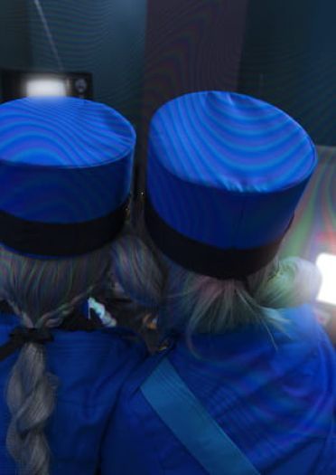 女神异闻录5 白丝 双子 制服 cosplay