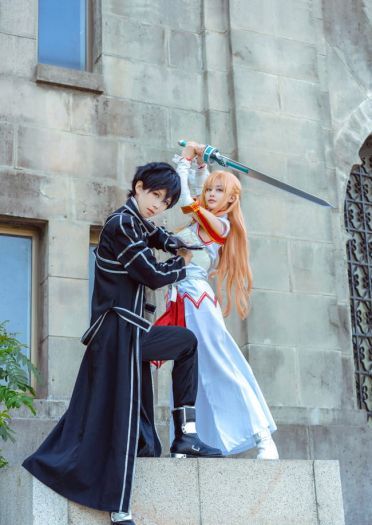 我的命是属于你的亚丝娜 cosplay