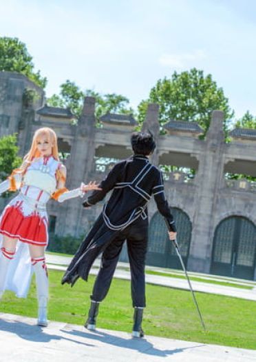 我的命是属于你的亚丝娜 cosplay