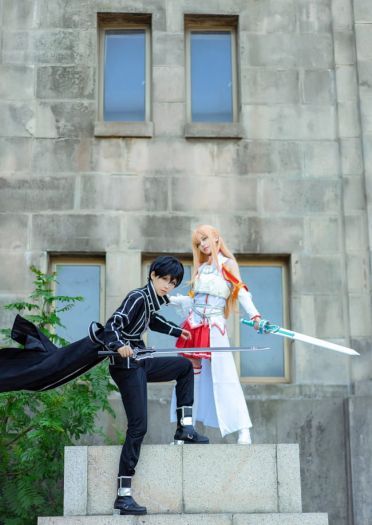 我的命是属于你的亚丝娜 cosplay