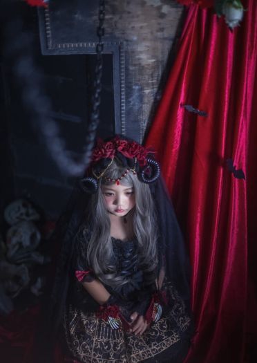 【LOLITA】可爱小魔女，给你们下个【诅咒】