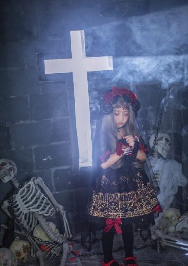 【LOLITA】可爱小魔女，给你们下个【诅咒】