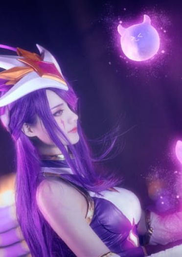 英雄联盟 星之守护者 九尾妖狐阿狸 cosplay