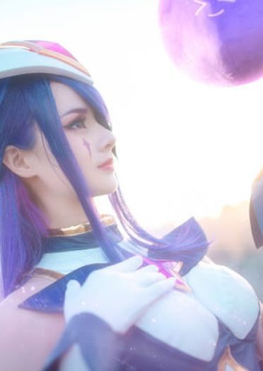 英雄联盟 星之守护者 九尾妖狐阿狸 cosplay