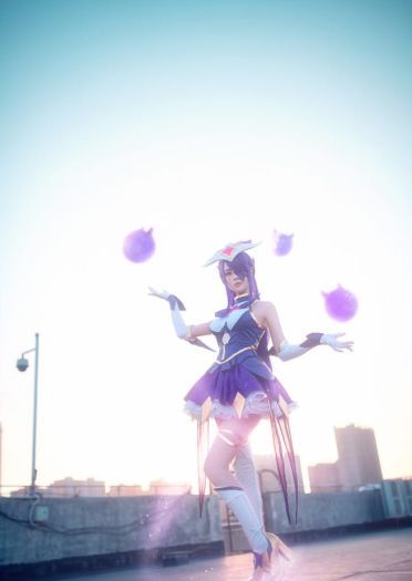 英雄联盟 星之守护者 九尾妖狐阿狸 cosplay