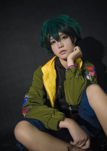 【cos正片】我的英雄学院 绿谷杂志风cos