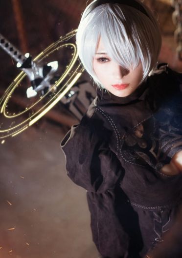 尼尔机械纪元 2B cosplay