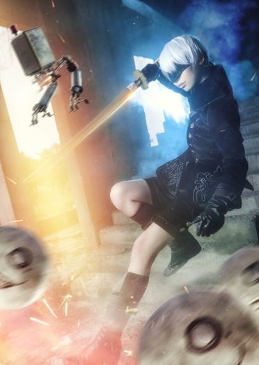 尼尔机械纪元 2B cosplay