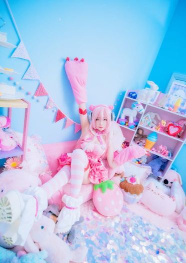 超级索尼子 暴力熊出镜 cosplay